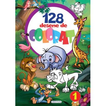 128 desene de colorat 1