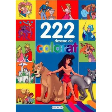 222 desene de colorat