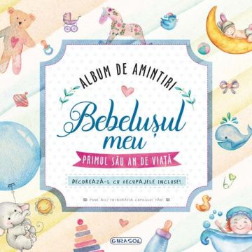 Album de amintiri: Bebelusul meu (Albastru)