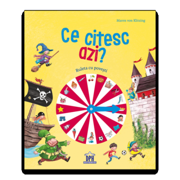 Ce citesc azi? - Ruleta cu povesti (Carte cu roata)