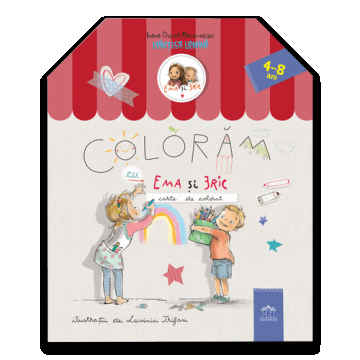 Coloram cu Ema si Eric - Carte de colorat