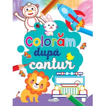 Coloram dupa contur