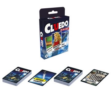 Hasbro - Joc de societate Cluedo Jocul misterelor, In limba romana, Cu carti