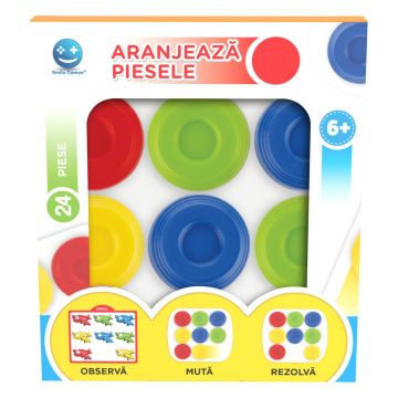 Joc de societate, Smile Games, Aranjeaza piesele, 24 piese