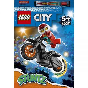 Lego City - Stuntz motocicleta de cascadorie pentru pompier 5 ani+ (60310)