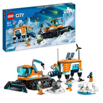 Lego City Vehicul de explorari arctice si laboratorul mobil 60378