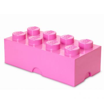 LEGO® Cutie depozitare LEGO 2x4 roz (40041739)