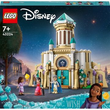 LEGO® LEGO Disney Princess: Castelul regelui Magnifico 43224, 7 ani+, 613 piese