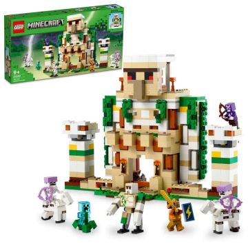 Lego Minecraft Fortareata Golemul de fier 21250