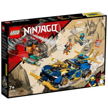 Lego Ninjago Masina de curse EVO a lui Jay si Nya 71776