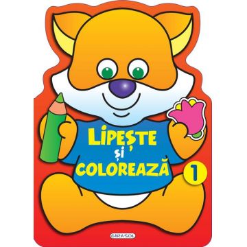 Lipeste si coloreaza: 1