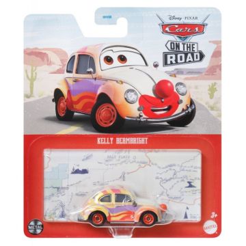 Masinuta metalica cars3 personajul kelly beambright