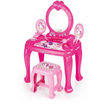 Masuta de Toaleta Dolu cu Scaun Unicorn