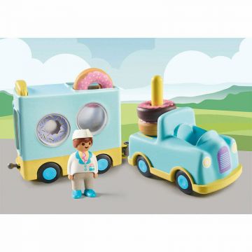 PLAYMOBIL - 1.2.3 CAMION CU GOGOSI DE STIVUIT SI SORTAT