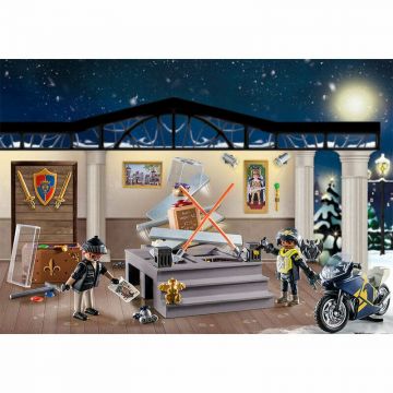 PLAYMOBIL - CALENDAR CRACIUN FURT LA MUZEUL POLITIEI