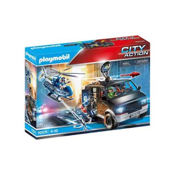 Playmobil PM70575 Elicopter de politie in urmarirea dubei