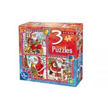 Puzzle Craciun 3 in 1