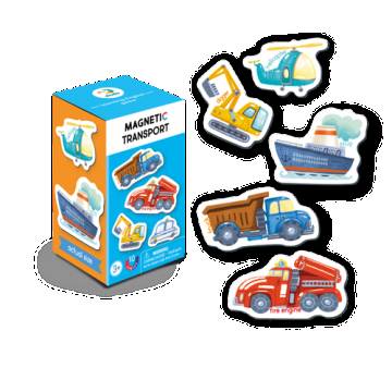 Set magnetic - Invat mijloacele de transport in lb. engleza