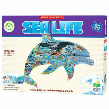 THE LEARNING JOURNEY - PUZZLE ANIMALE MARINE 200 PIESE