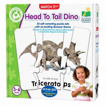 THE LEARNING JOURNEY - PUZZLE POTRIVESTE CORPUL DINOZAURILOR