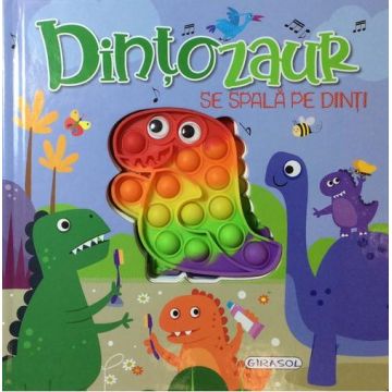 Dintozaur se spala pe dinti
