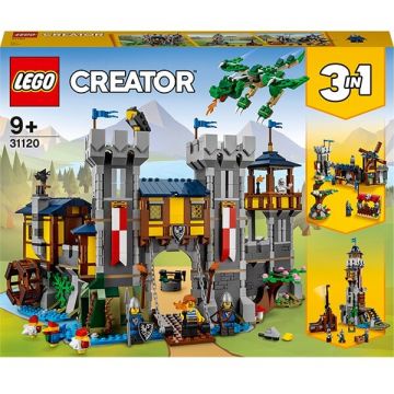 LEGO® LEGO Creator: Castel medieval 31120, 9 ani+, 1426 piese