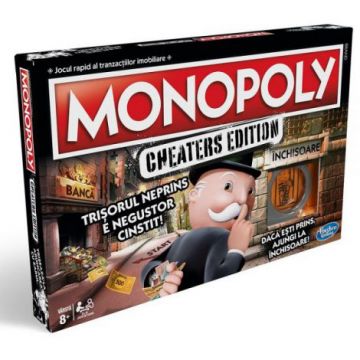 Monopoly Cheaters Edition Limba Romana Monopoly Cheaters Edition Limba Romana