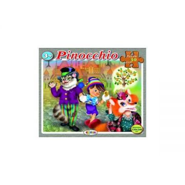 Puzzle - Pinocchio (30 de piese) 3 ani+