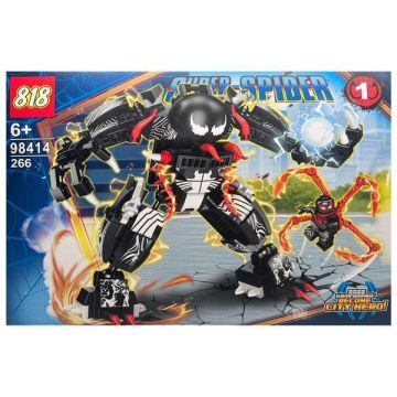 Set de constructie Super Spiderman- Eroii Orasului, Venom 266 piese