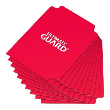 Ultimate Guard Card Dividers Standard Size (10) - Rosu