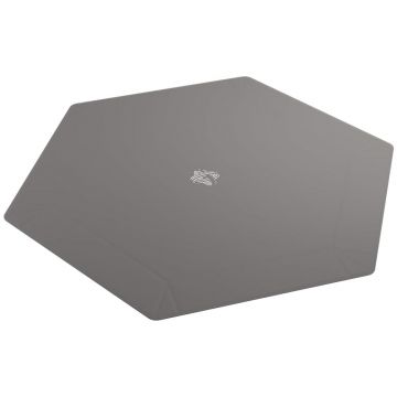 Gamegenic - Magnetic Dice Tray Hexagonal - Negru/Gri