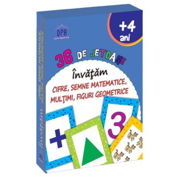 Jetoane Invatam Cifre, Semne Matematice, Multimi, Figuri