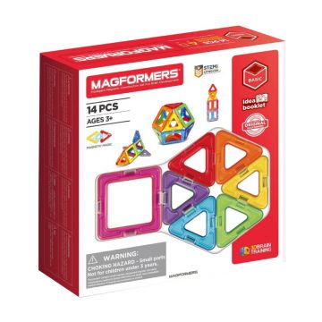 Joc de Constructie Magnetic Magformers - 14 piese