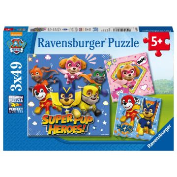 Puzzle Copii Ravensburger Paw Patrol 3 x 49 piese