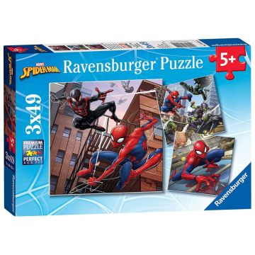 Puzzle Ravensburger Spider-Man 3 x 49 Piese