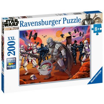 Puzzle Ravensburger The Manddalorian Face-Off 200 Piese