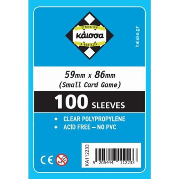 Sleeve-uri Kaissa Small Card Game (100)