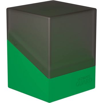 Ultimate Guard Boulder Deck Case 100+ SYNERGY - Negru/Verde