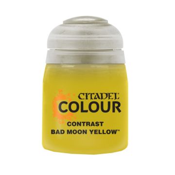 Vopsea Warhammer Contrast Paint - Bad Moon Yellow
