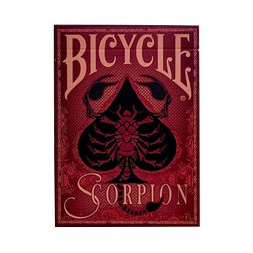 Carti de Joc Bicycle Scorpion Red