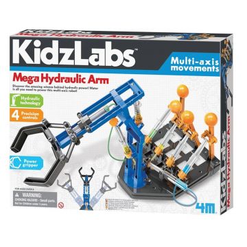 Joc educativ 4M, Mega brat hidraulic, Kidzlabs