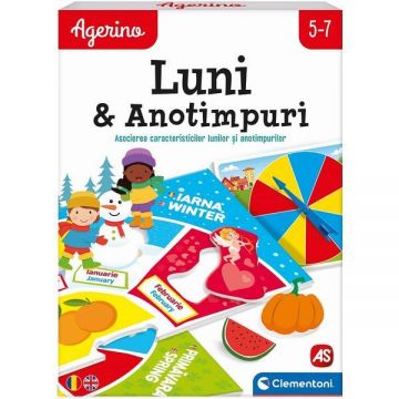 Joc educativ agerino luni si anotimpuri