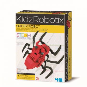 Kit constructie robot, 4M, Spider Robot Kidz Robotix