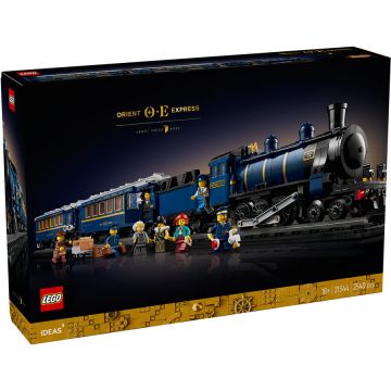 LEGO® Lego Ideas - Trenul Orient Express 21344, 2540 piese + CADOU