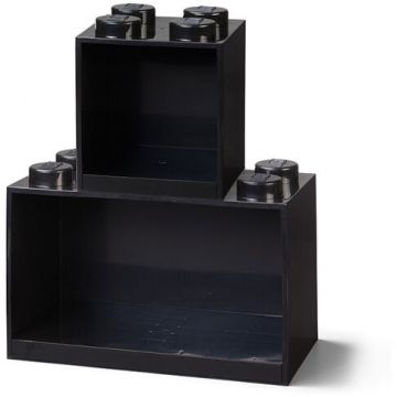 LEGO® Set 2 rafturi Caramida LEGO - Negru