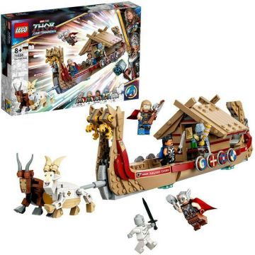 LEGO SUPER HEROES BARCA TRASA DE CAPRA 76208