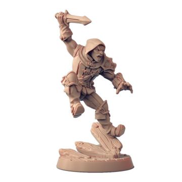 Miniatura Nepictata Elemental Beacon - Adept Thief C (with hood)