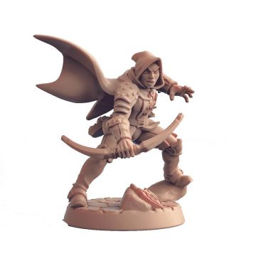 Miniatura Nepictata Elemental Beacon - Adept Thief E (with hood)