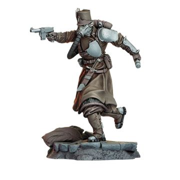 Miniatura Nepictata Elemental Beacon - Morior Light Infantry, Sergeant