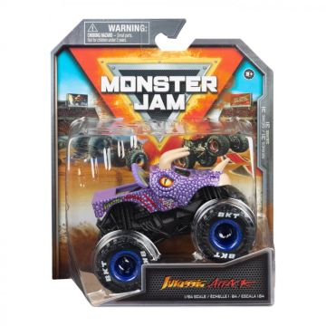 MONSTER JAM MASINUTA METALICA JURASSIC ATTACK SCARA 1 LA 64